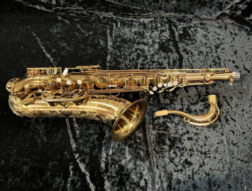 Great Condition Ishimori Woodstone Tenor Saxophone - Serial # V1011